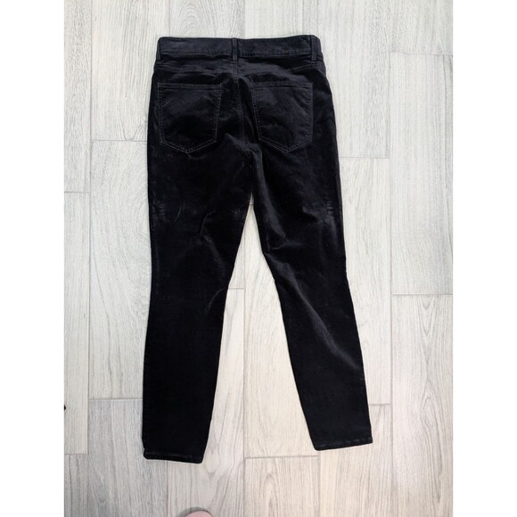 Ann Taylor LOFT Black Velvet Pants Size 10 - Picture 8 of 8